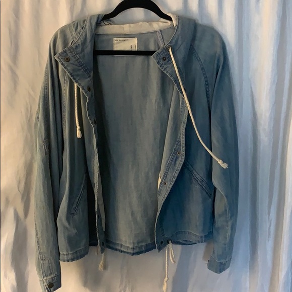 Jean button up jacket - Picture 1 of 2
